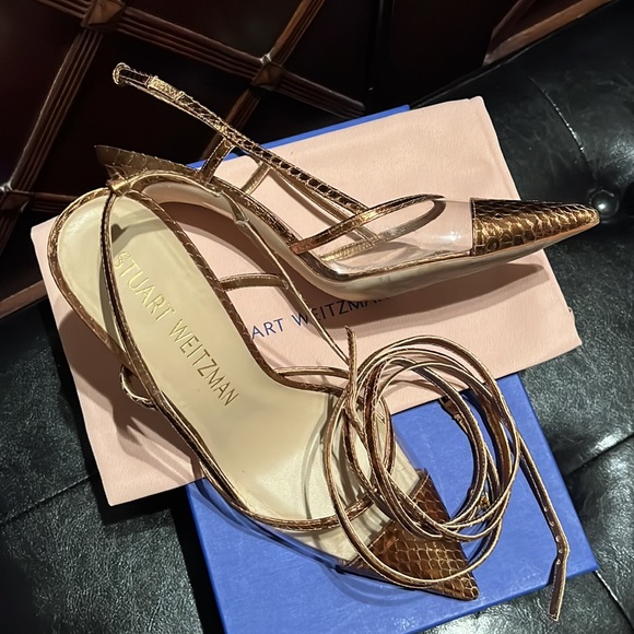 SW Mondrian 100 metallic pumps - Picture 7 of 12